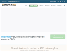 Tablet Screenshot of mensatek.com